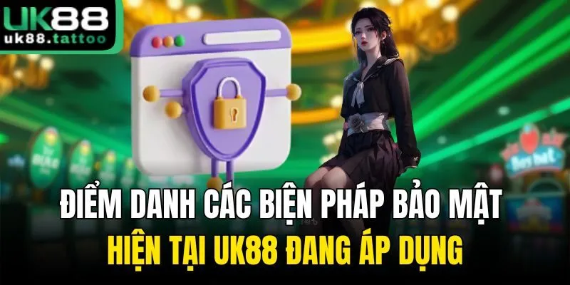 Điểm danh các biện pháp bảo mật hiện tại UK88 đang áp dụng