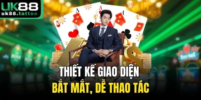 Thiết kế giao diện bắt mắt, dễ thao tác